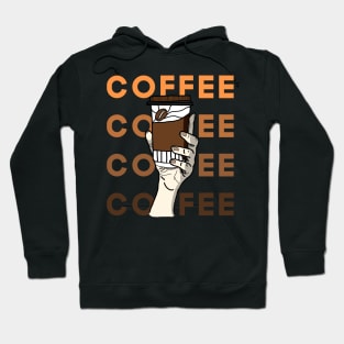 Raise Your Coffee Hoodie